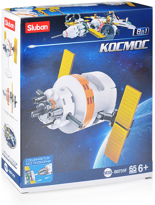 Конструктор блочный Слубан Космос, кор. М38-В0731F