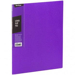 Папка с зажимом Berlingo Color Zone 17мм 600мкм фиолетовая 01607
