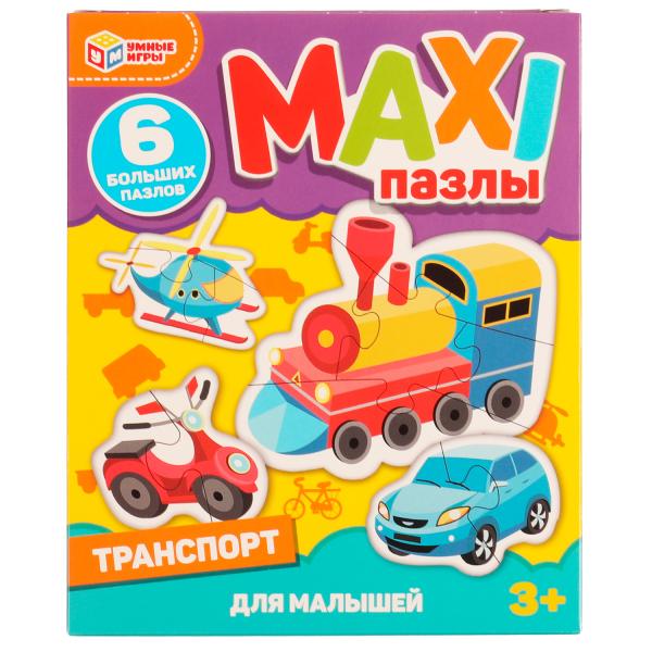 PuzКонтурный(Умка) MaxiПазлы_6пазлов Ассорти