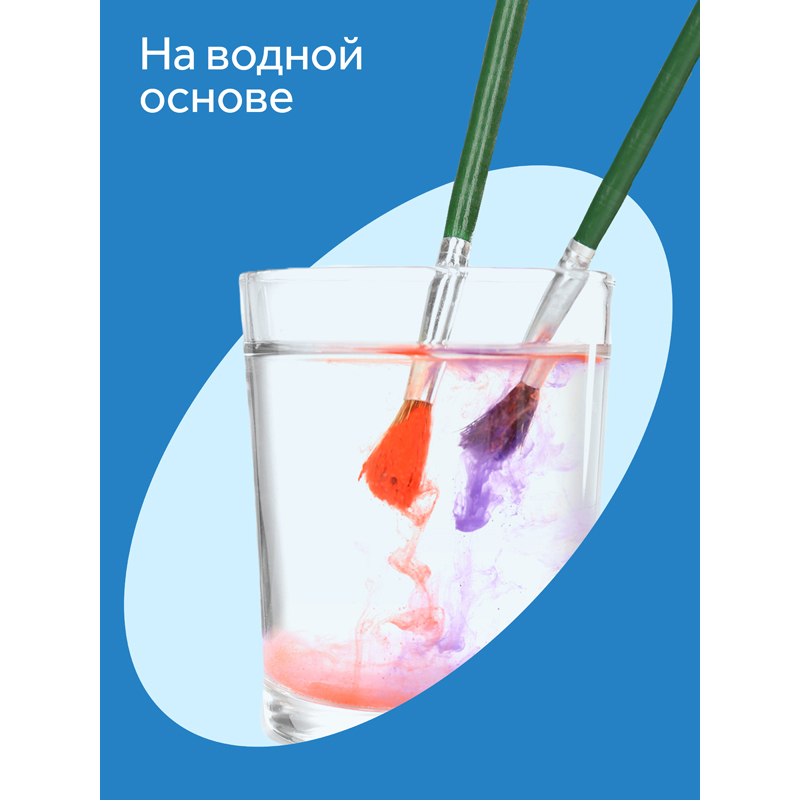 Краски гуашь 12цв 20мл Классическая Гамма