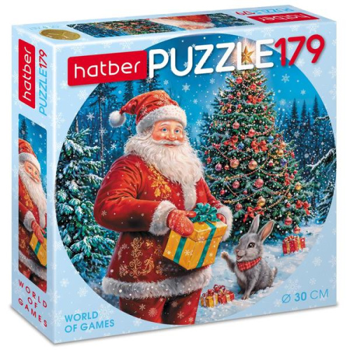 НГ.ИГР.ПАЗ.0179.ХАТ.Круглый.D=30см..к/у., ассорти