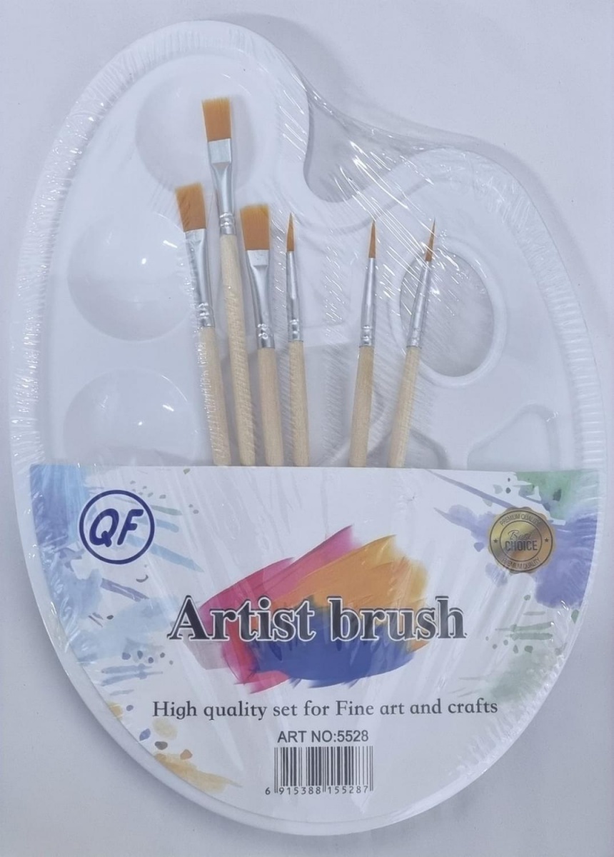 Набор Artist brush №5528 палитра + 6 шт кистей