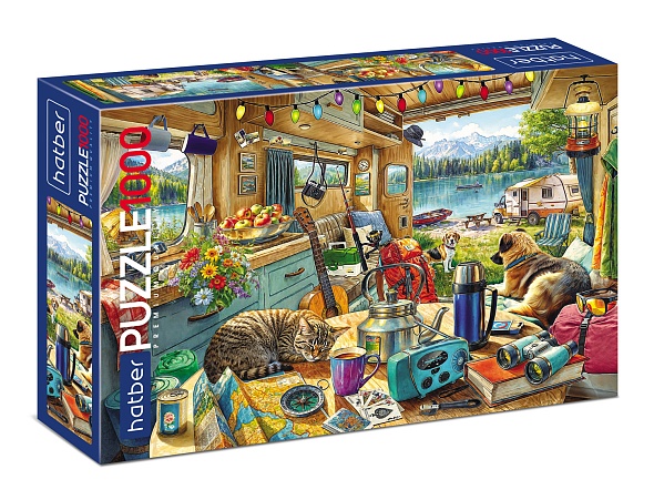 ИГР.ПАЗ.1000.ХАТ.Premium.Уютный кемпинг.680*480мм.к/у.