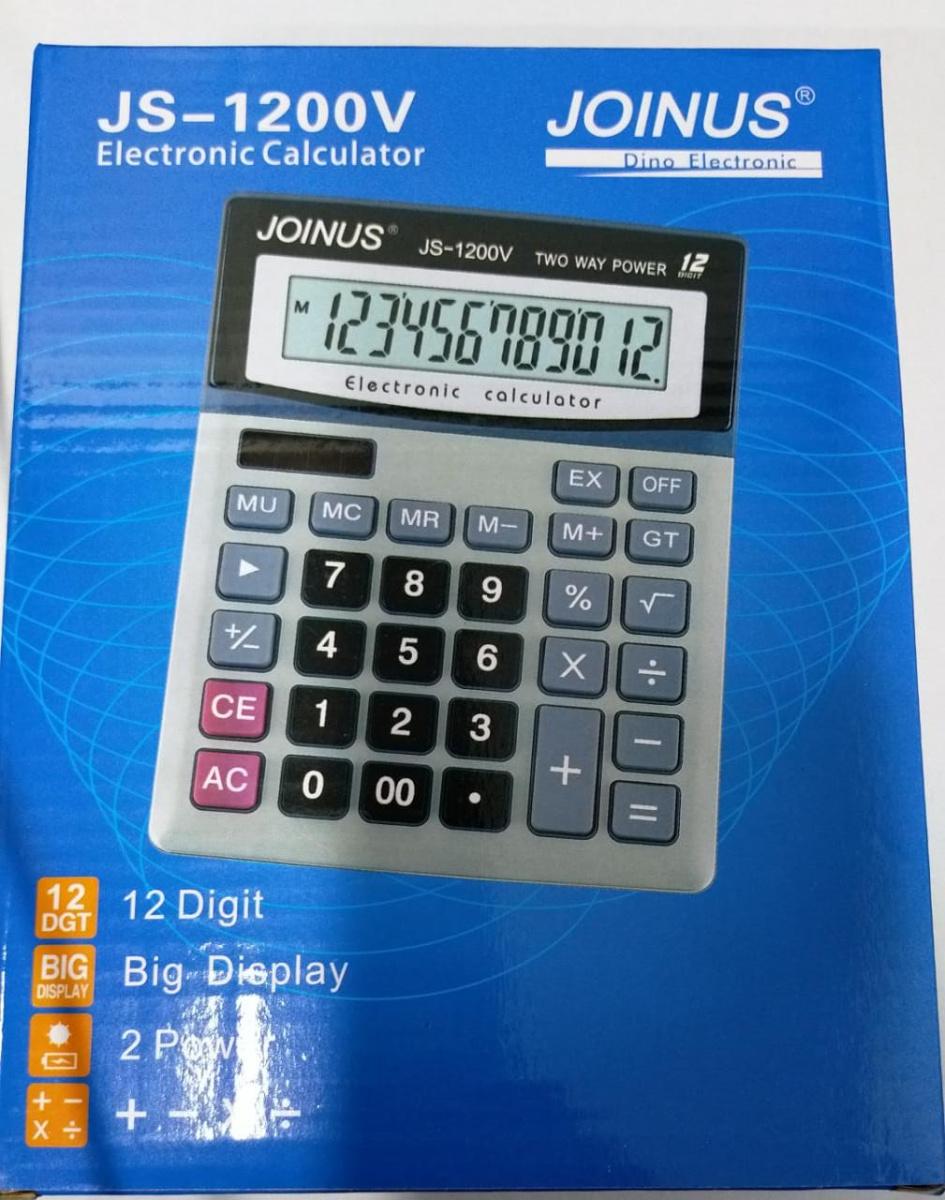 Калькулятор настольный  12 разрядов,JS-1200V