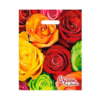 Пакет "проруб" 30х40 Интерпак "Queen of flowers"