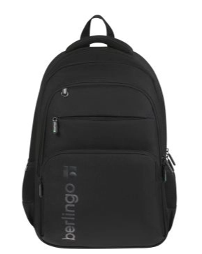 Рюкзак Berlingo U1 "Darkness" 44*31*18см, 2 отделения, 4 кармана, эргономичная спинка
