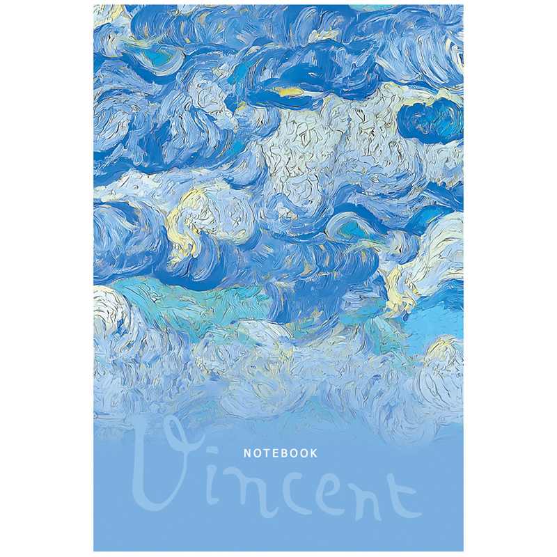 Записная книжка А5 64л. BG "Vincent", матовая ламинация, выб. лак, блок-еженедельник