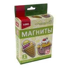 Набор для творчества Магниты из гипса Вкусные сладости Пз/Г-015 Lori