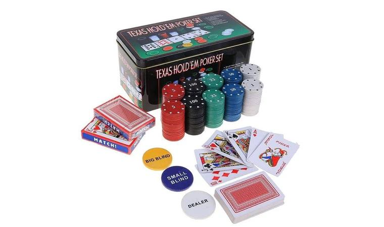 Набор для игры в "Покер", (200 фишек), коробка