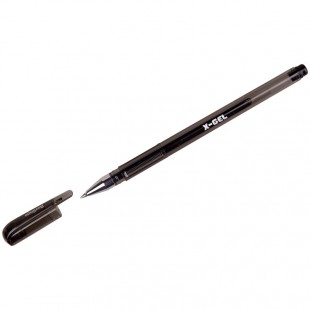 Ручка гелевая Berlingo X-Gel черная 0,5мм