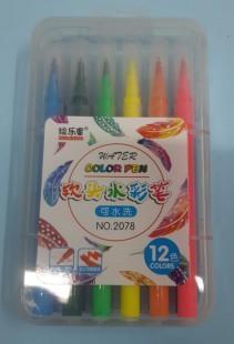 Набор фломастеров Water color pen 12 цветов 201810-12