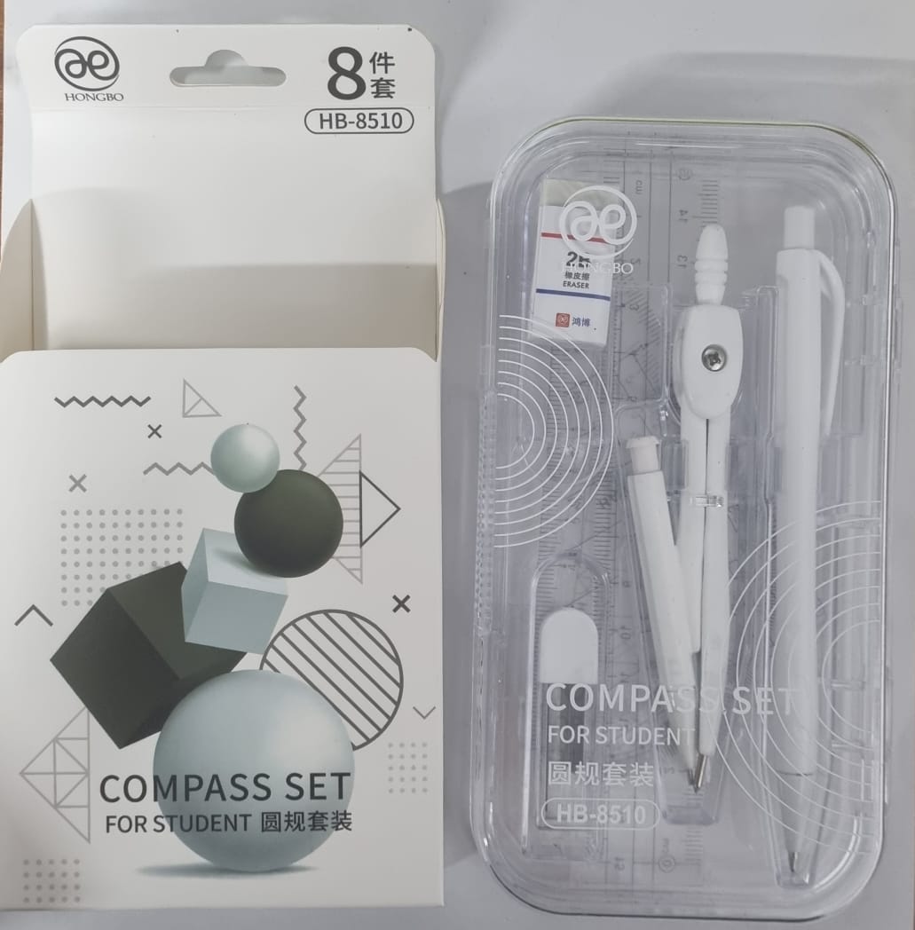 Готовальня 8 предмета Compas PRL-8510