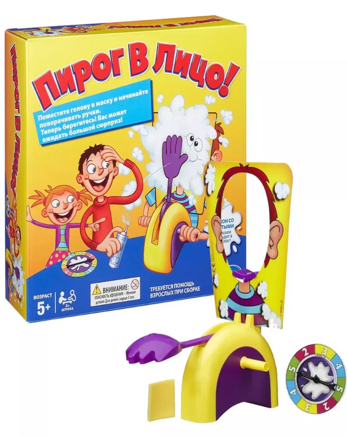 Настольная игра Пирог в лицо