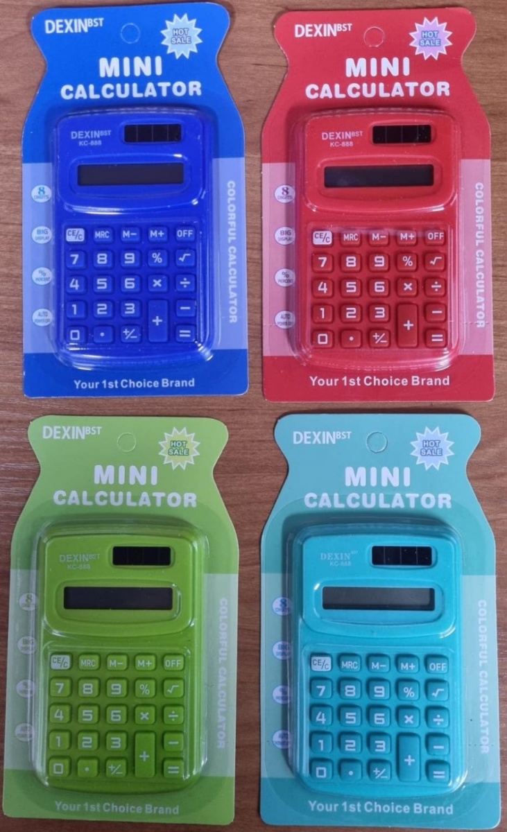 Калькулятор DEXINbst mini calculator, 8-разрядный, автовыключение