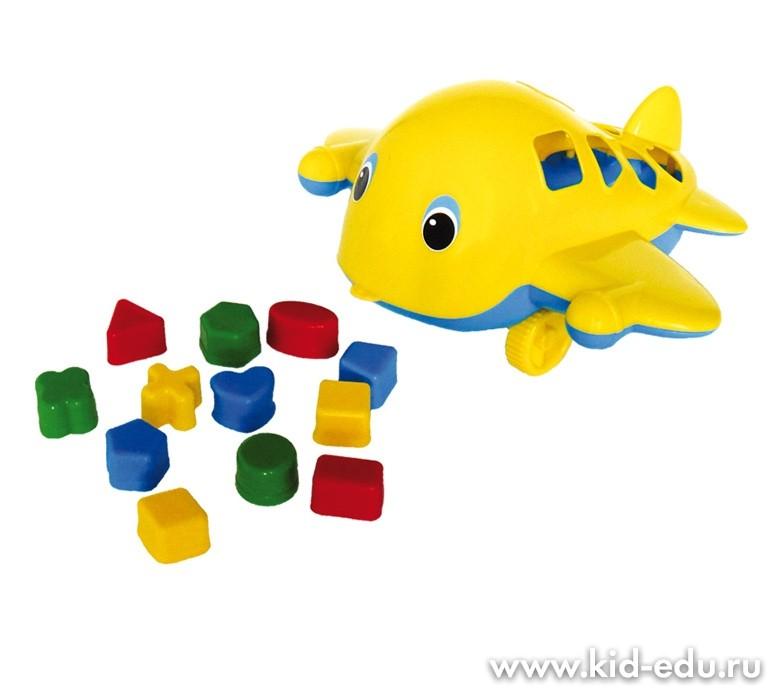 Логическая игрушка Самолет Кит У494