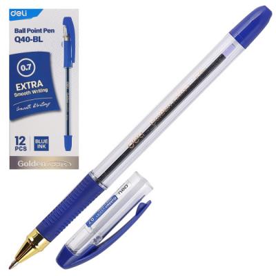 Ручка шариковая DELI "Extra Q40-BL", 0,7 мм, синяя