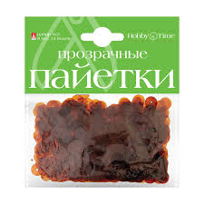 Пайетки Альт Набор№3 однотонные полупрозрачные 8мм 