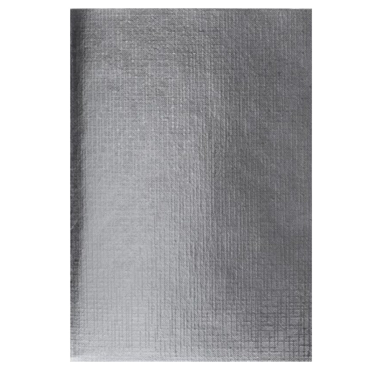 Тетрадь "Hatber", 48л, А4, клетка, обложка бумвинил, на скобе, серия "Metallic - Серебро"