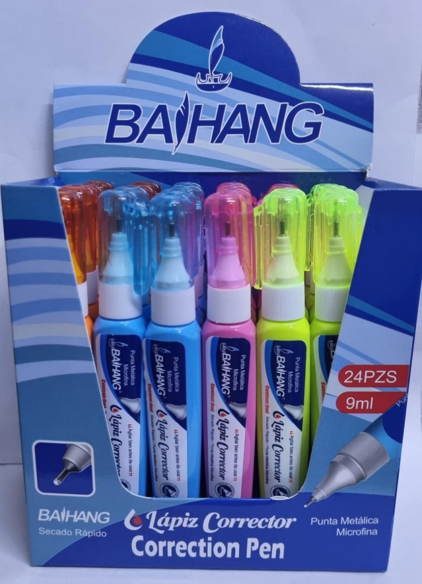 Корректор-ручка BAHANG AS-127, 9ml / /YL252502, 8мл