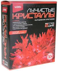 Набор для творчества Лучистые кристаллы Красный кристалл Лк-001 Lori