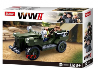 Конструктор WWII  38-0682 112 дет. в коробке