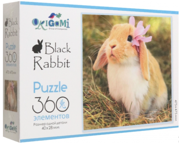 Puz 360д. Origami 07379 Кролик Милашка [символ года 2023]
