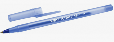 Ручка шариковая Bic "Round Stic" синяя, 1,0мм, штрих-код	