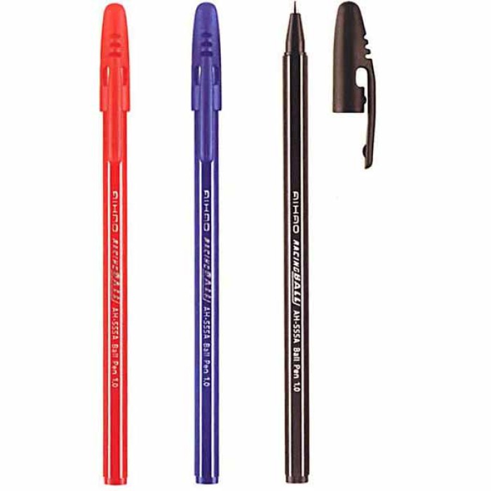Ручка шар Aihao 555 синие красные черные зеленые