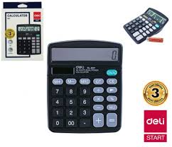Калькулятор настольный DELI "E837" 12 разрядный, 150х120х52 мм, черный Калькулятор настольный DELI "E837" 12 разрядный, 150х120х52 мм, черный