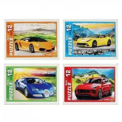 ИГР.ПАЗ.0012.РыжийКот.Крутые автомобили.175*130мм.к/у.ассорти