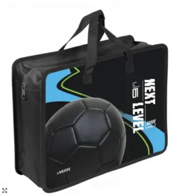 Папка пластик,с ручками А4 deVENTE "Next Level Football" 8057611 с расш.10см,400мкм,молния