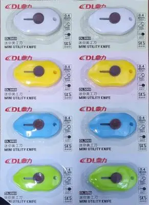 Канцелярский ножик DL3069, 0,4мм, mini utility knife
