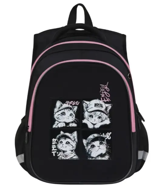 Ранец Berlingo Expert Light "Little Paws" 38*29*18см, 3 отделения, 2 кармана, анатомическая спинка
