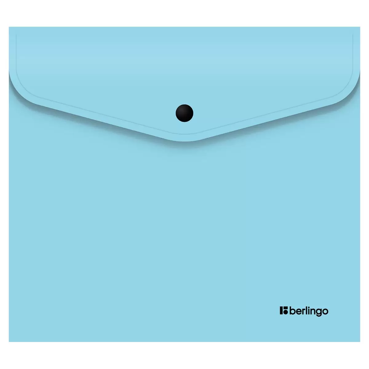 Папка-конверт на кнопке Berlingo "Instinct" А5+, 200мкм, Ассорти