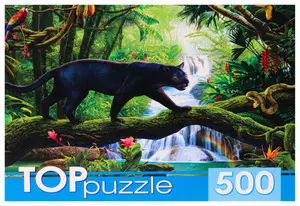 Puz 500д. Toppuzzle Черная пантера (ХТП500-6816)