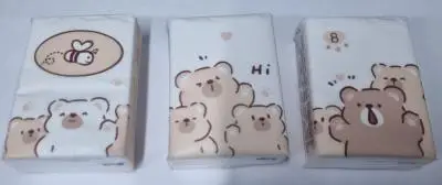 Салфетки сухие "Hi" 210*210мм*3, 8шт