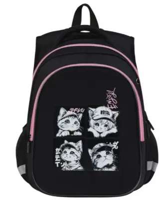 Ранец Berlingo Expert Light "Little Paws" 38*29*18см, 3 отделения, 2 кармана, анатомическая спинка