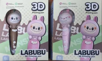 3D ручка Labubu №3D-17, 6+