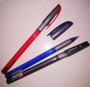 Ручка шариковая Trio DC GP 1,0мм с держателем синяя красная черная зеленая