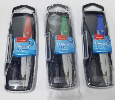 Готовальня KeyRoad KR972955, 2 предмета, пластиковый футляр
