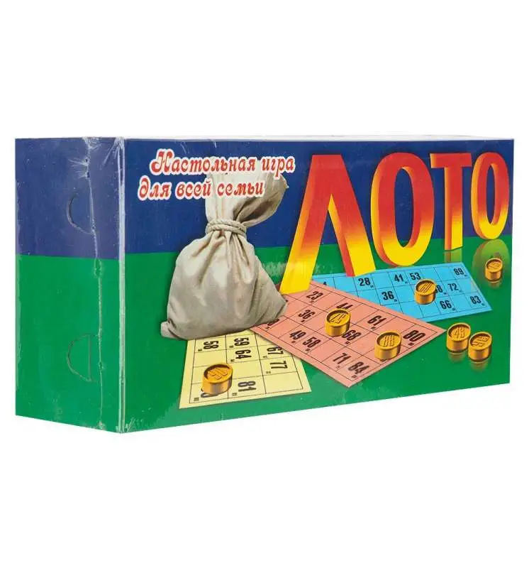 Лото пластмассовое арт.0010 (астрон)