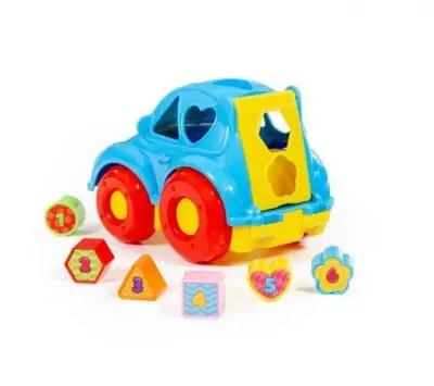 Логическая игрушка Автомобиль легковой (в сеточке) 88000 /П-Е/ 12 /