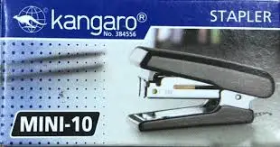 Мини-степлер №10 Kangaro "Mini-10" до 10л., пластиковый корпус, ассорти