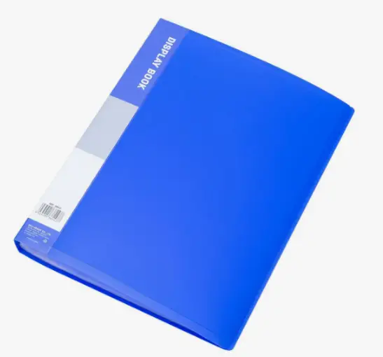 Папка А4 с  40 прозрачными файлами ClearBook Китай ассорти