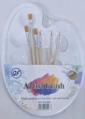 Набор Artist brush №5528 палитра + 6 шт кистей