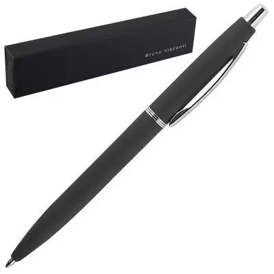 Ручка подарочная, шариковая, пишущий узел 1,0 мм, корпус круглый, цвет чернил синий Sienna BrunoVisc
