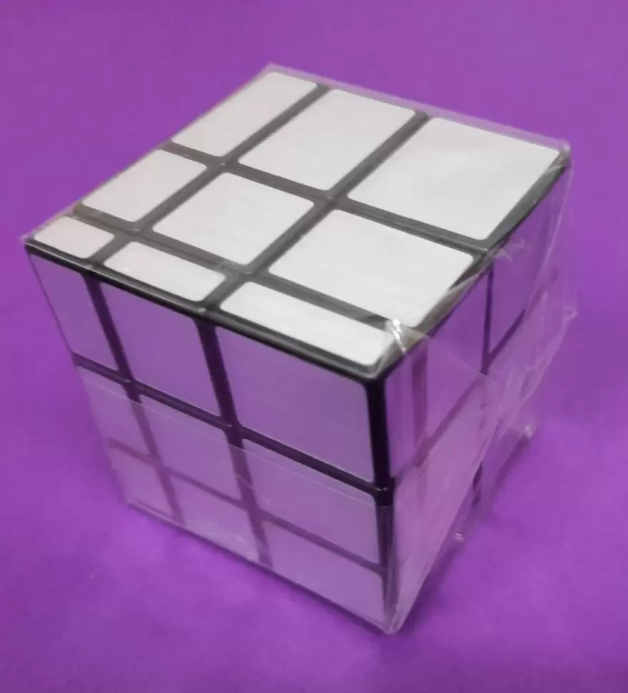 Кубик рубик с изменяющейся формой Золото,серебро 3*3*3