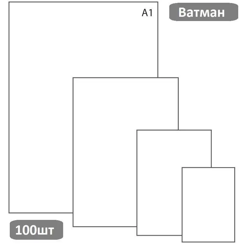 Ватман большой размер