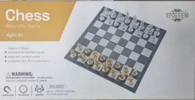 Игра настольная Шахматы №2502 в пластик.коробке,блист.