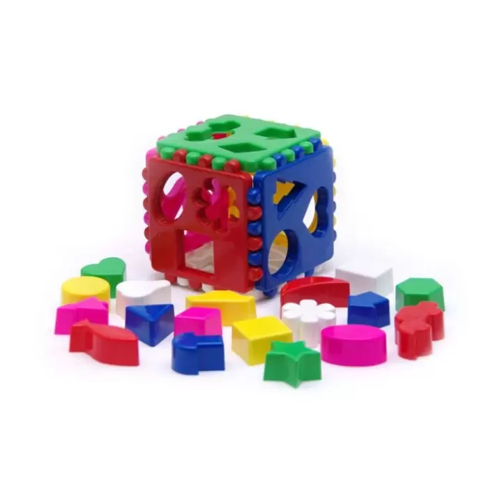 Логическая игра сортер Кубик большой 40-0010